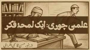 علمی چوری: ایک لمحۂ فکر